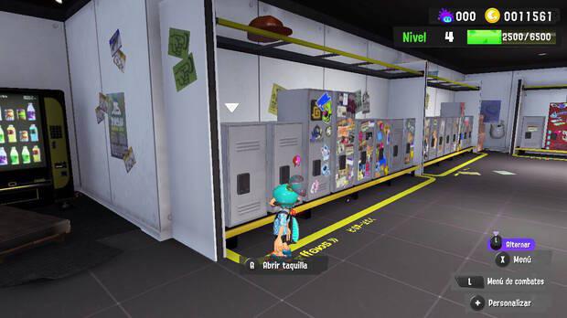 Splatoon 3 - ¿Cómo desbloquear la taquilla de mayor tamaño?