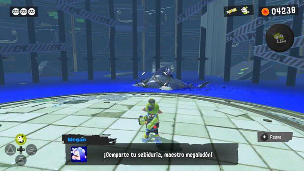 Splatoon 3 - Combate contra el jefe Megan: Primera fase