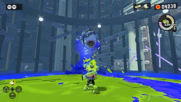 Splatoon 3 - Combate contra el jefe Megan: Tercera fase