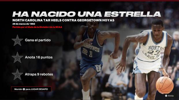 Desaf�o Jordan nos permite jugar a 15 partidos para repasar la trayectoria del G.O.A.T.