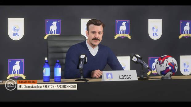 La llegada de Ted Lasso y el Richmond es prácticamente el único aliciente para jugar a Mi Carrera, que cuenta con muy pocos cambios con respecto a ediciones anteriores.