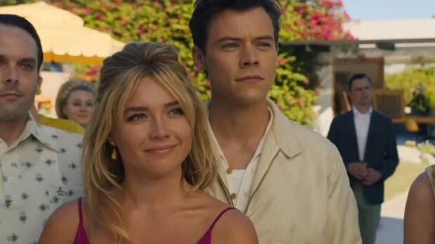 Florence Pugh y Harry Styles