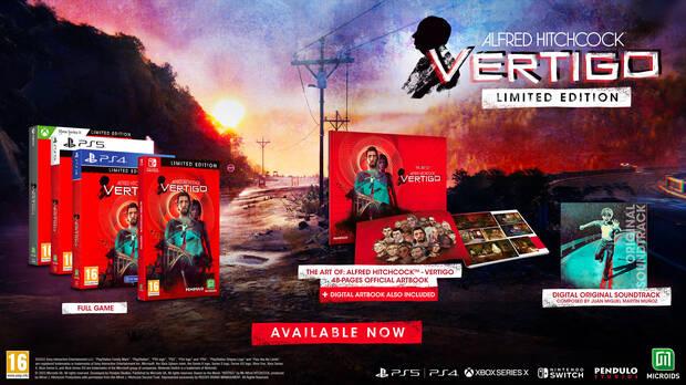 Alfred Hitchcock  Vertigo a la venta con formato fsico en consolas y PC