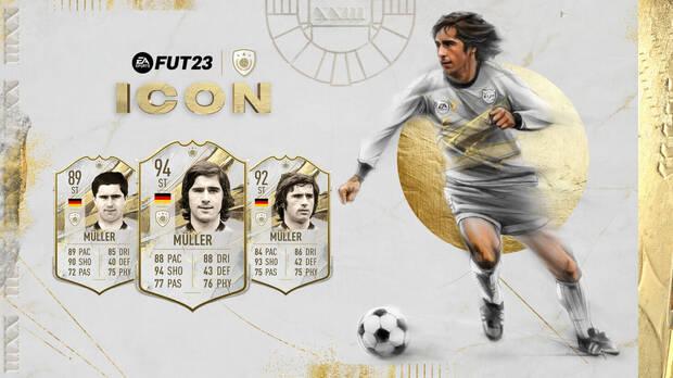 FIFA 23: Nuevas cartas íconos de FUT 23: Gerd Müller