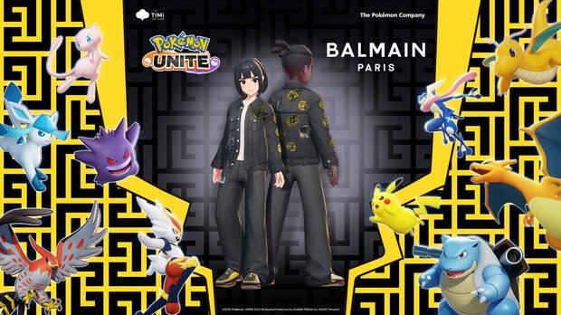 Pokmon Unite: Colaboracin ropa Balmain; cmo conseguirla