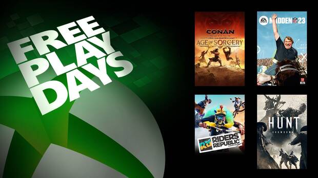 Free Play Days de Xbox Live Gold del 9 al 12 de septiembre.
