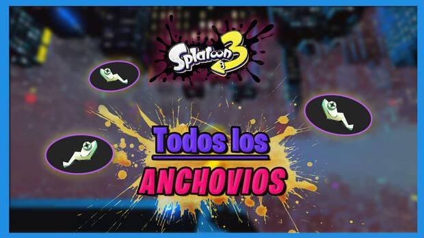 Splatoon 3 - Todos los anchovios y cómo conseguirlos