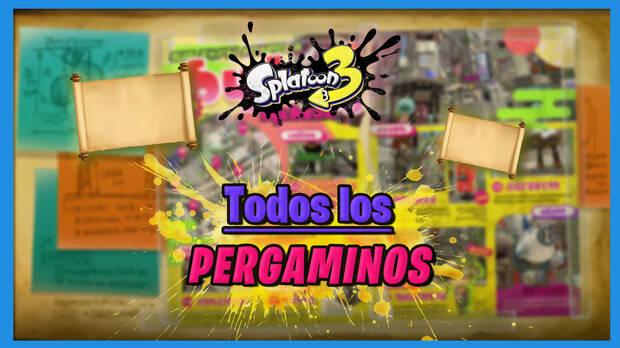 Splatoon 3 - Todos los pergaminos y cómo conseguirlos