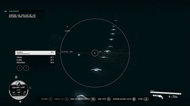 Starfield - Comandos de Freestar: rastro minado