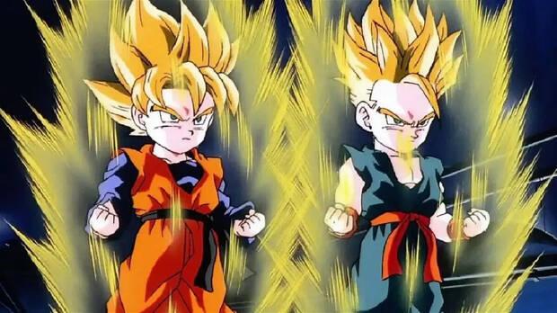 Dragon Ball - Goten y Trunks Super Saiyajin