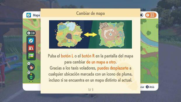 Pokémon Escarlata y Púrpura DLC 1 - Viaje rápido entre Paldea y Noroteo