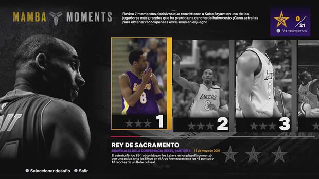 Podremos repasar la trayectoria de Kobe Bryant gracias a Mamba Moments.