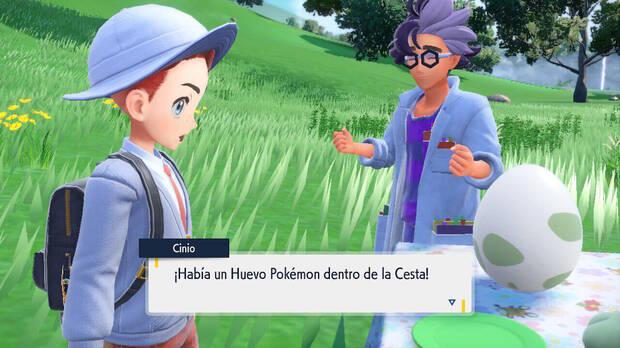 Pokémon Escarlata y Púrpura DLC 1 - Conseguir el Huevo Pokémon del inicial de Sinnoh
