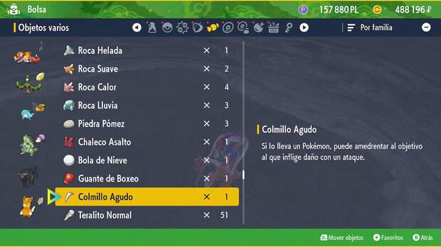 Pokémon Escarlata y Púrpura DLC 1 - Cómo conseguir Colmillo Agudo