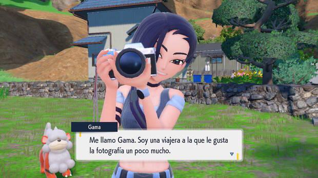Pokémon Escarlata y Púrpura DLC 1 - Completar la misión de Gama para obtener un Growlithe de Hisui