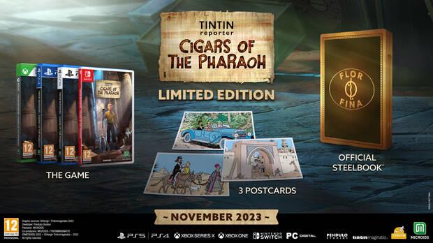 Tintin Reporter: Los cigarros del Faran se lanza el 7 de noviembre con ediciones especiales
