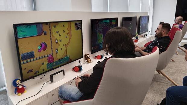 Jandusoft ha presentado sus próximos juegos en las oficinas de Nintendo en Madrid.