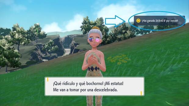 Pokémon Escarlata y Púrpura DLC 1 - Duplicar el dinero que ganas de Enrica y Ricardo