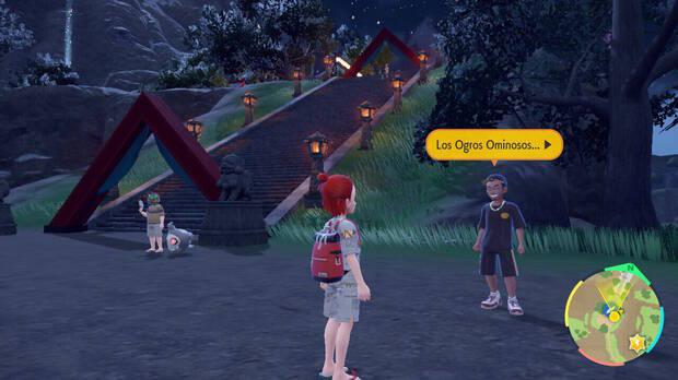 Pokémon Escarlata y Púrpura DLC 1 - Localización del Ogro ominoso de tipo Fantasma