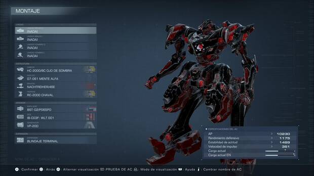 Armored Core 6: Fires of Rubicon - Rango S: modelo Artema