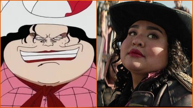 Personaje de One Piece Alvida y actriz Ilia Isorels Paulino