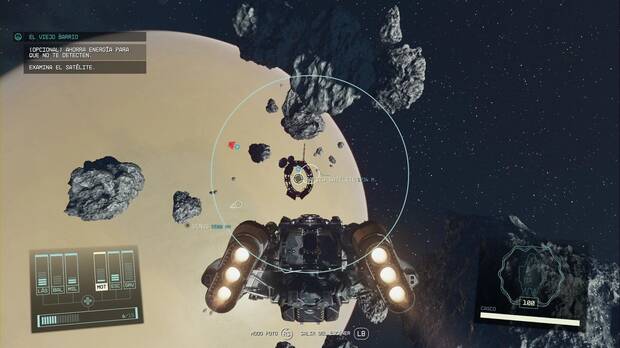 Starfield - El viejo barrio: la Frontier acercándose a una baliza en la órbita de Venus