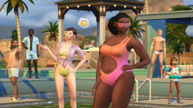Captura del nuevo kit de contenido de Los Sims 4.
