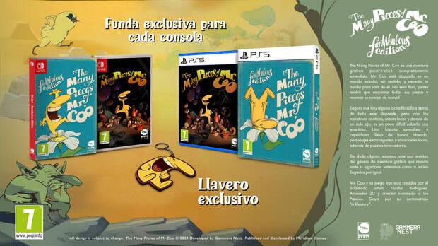 The Many Pieces of Mr. Coo aventura grfica ya a la venta en consolas y PC