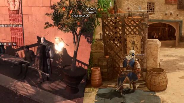 Carteles de bsqueda en Assassin's Creed.