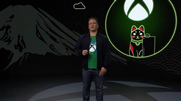 Phil Spencer durante Tokyo Game Show 2023.