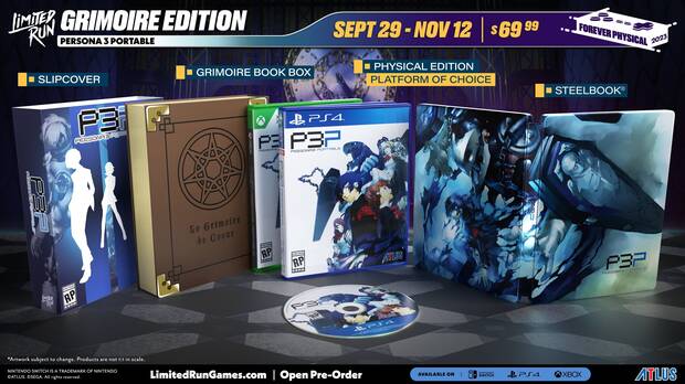 Persona 3 Portable y Persona 4 Golden lanzamiento fsico de las remasterizaciones por Limited Run Games