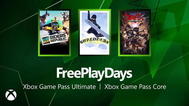 Juegos gratis en los Free Play Days de Xbox esta semana.