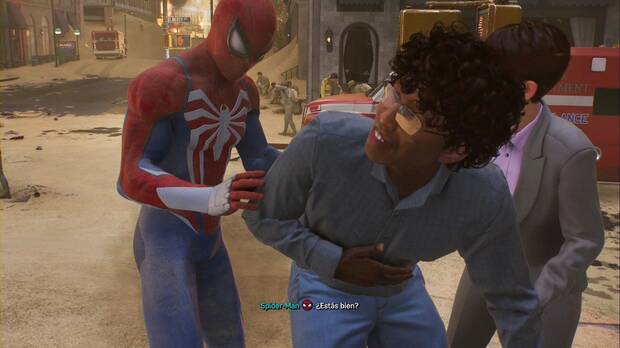 Marvel's Spide-Man2 - Cada cos a su tiempo: ciudadanos de Nueva York ayudados por Spider-Man