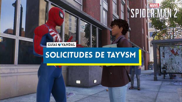Marvel's Spider-Man 2 - Portada de las Solicitudes de TAYVSM