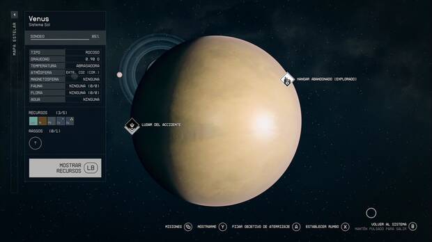 Starfield - Planetas del Sistema Solar: Venus