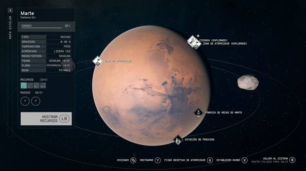 Starfield - Planetas del Sistema Solar: Marte