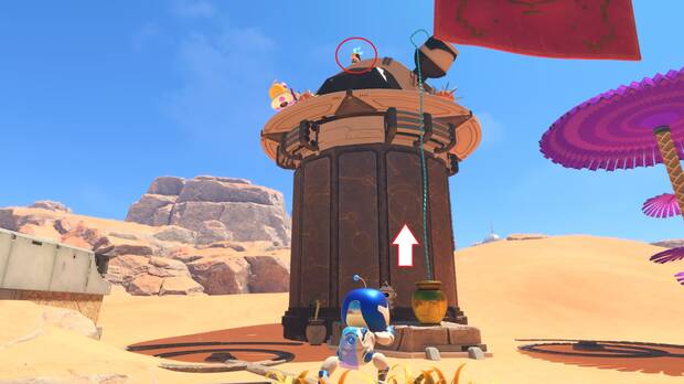 Astro Bot - Localización del bot #01 en El genio de la lámpara