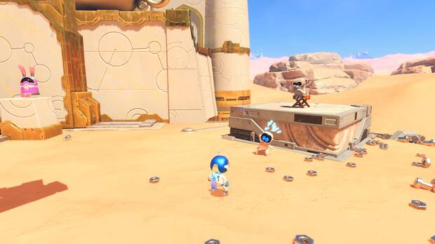Astro Bot - Localización del bot #03 en El genio de la lámpara