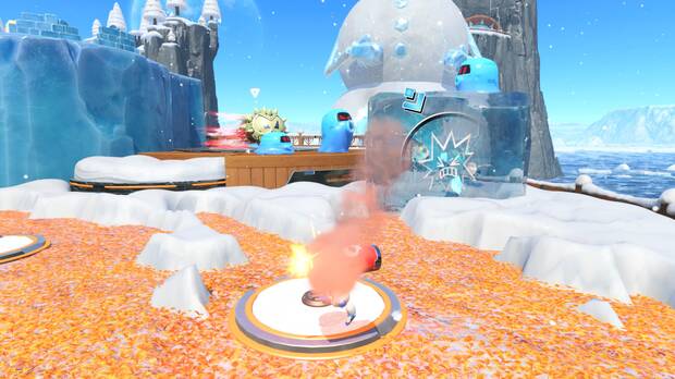 Astro Bot - Localización del bot #04 en Congelados nevados
