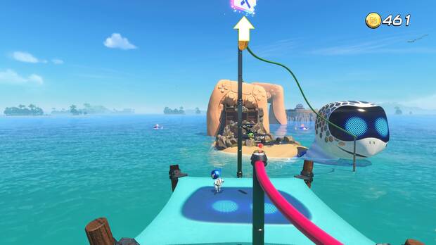 Astro Bot - Localización de la pieza de rompecabezas #02 en Tortugas basureras