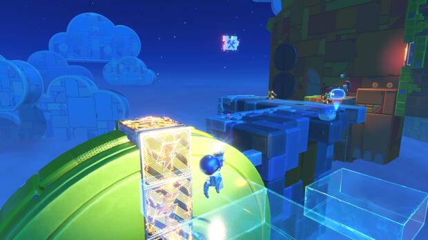 Astro Bot - Localización de la pieza de rompecabezas #01 en Luna solar