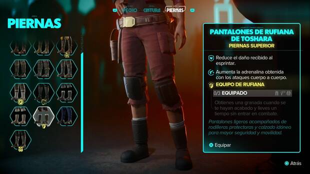 Star Wars Outlaws - Equipo: Pantalones de rufiana de Toshara