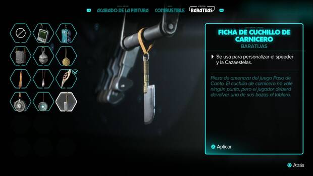 Star Wars Outlaws - Ficha de cuchillo de carnicero