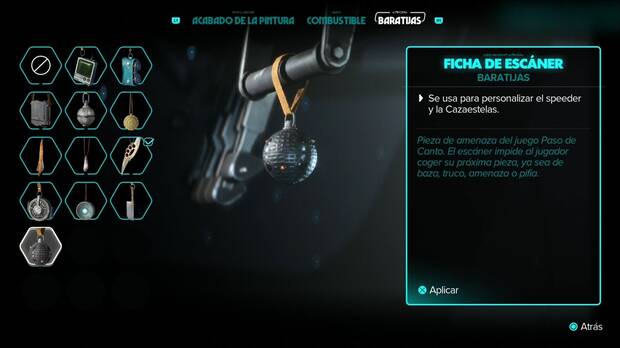 Star Wars Outlaws - Ficha de escáner