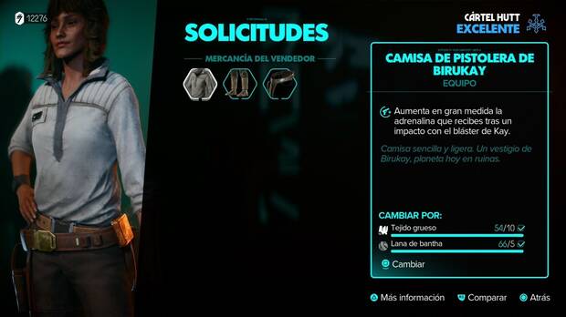 Star Wars Outlaws - Equipo: Pantalones de ladrona de Akiva