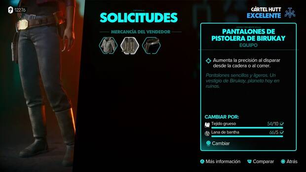 Star Wars Outlaws - Equipo: Pantalones de pistolera de Birukay
