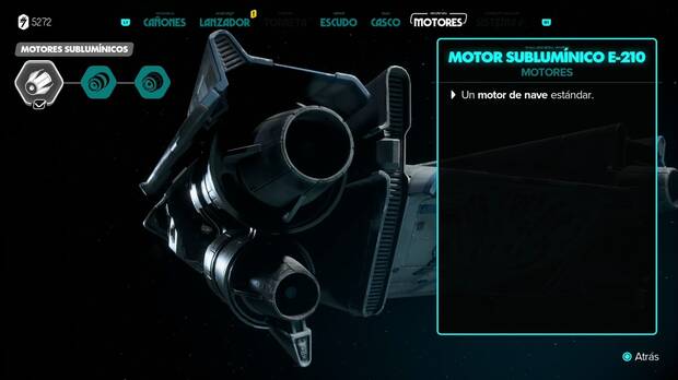 Star Wars Outlaws - Cazaestelas: Motores