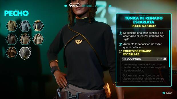 Star Wars Outlaws - Equipo: Túnica de reinado escarlata