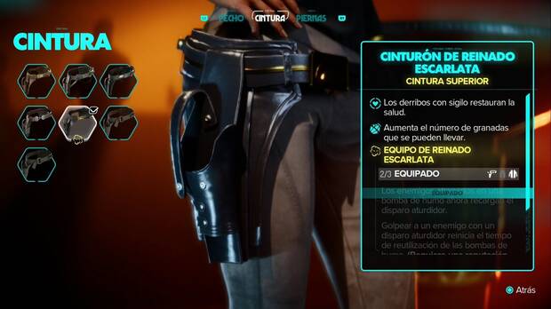 Star Wars Outlaws - Equipo: Cinturón de reinado escarlata