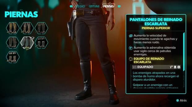 Star Wars Outlaws - Equipo: Pantalones de reinado escarlata